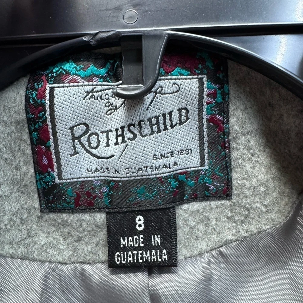 Rothschild Gray Hooded Cape with Belt